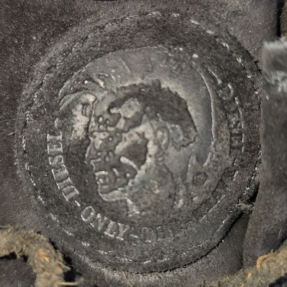 Diesel Bellow Black Suede Lace Up Chukka Men's Boots - Picture 14 of 15